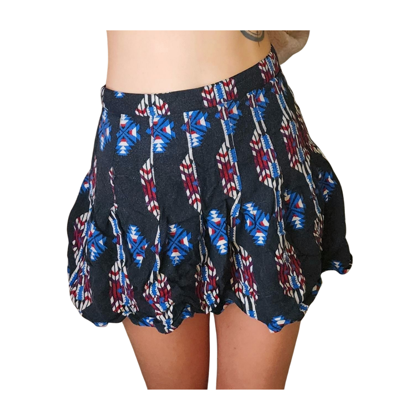 Black, Red, & Blue Skirt