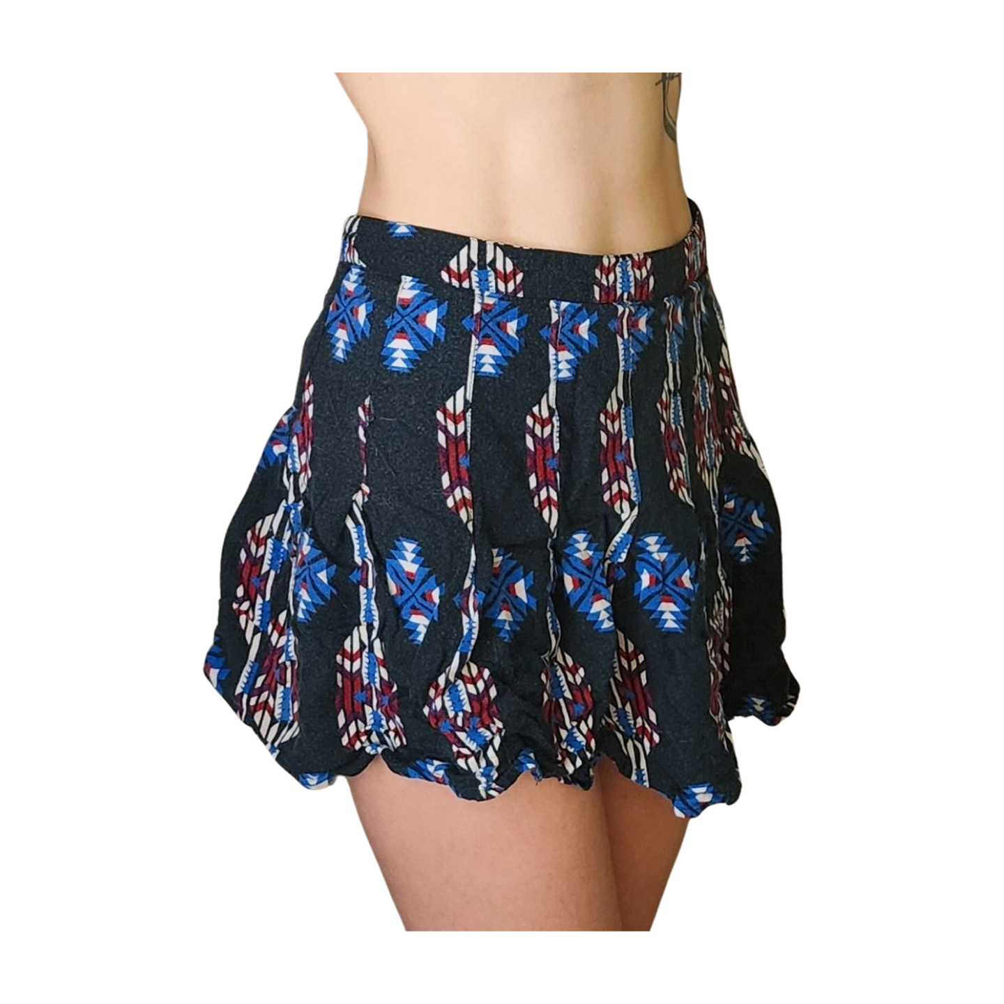 Black, Red, & Blue Skirt