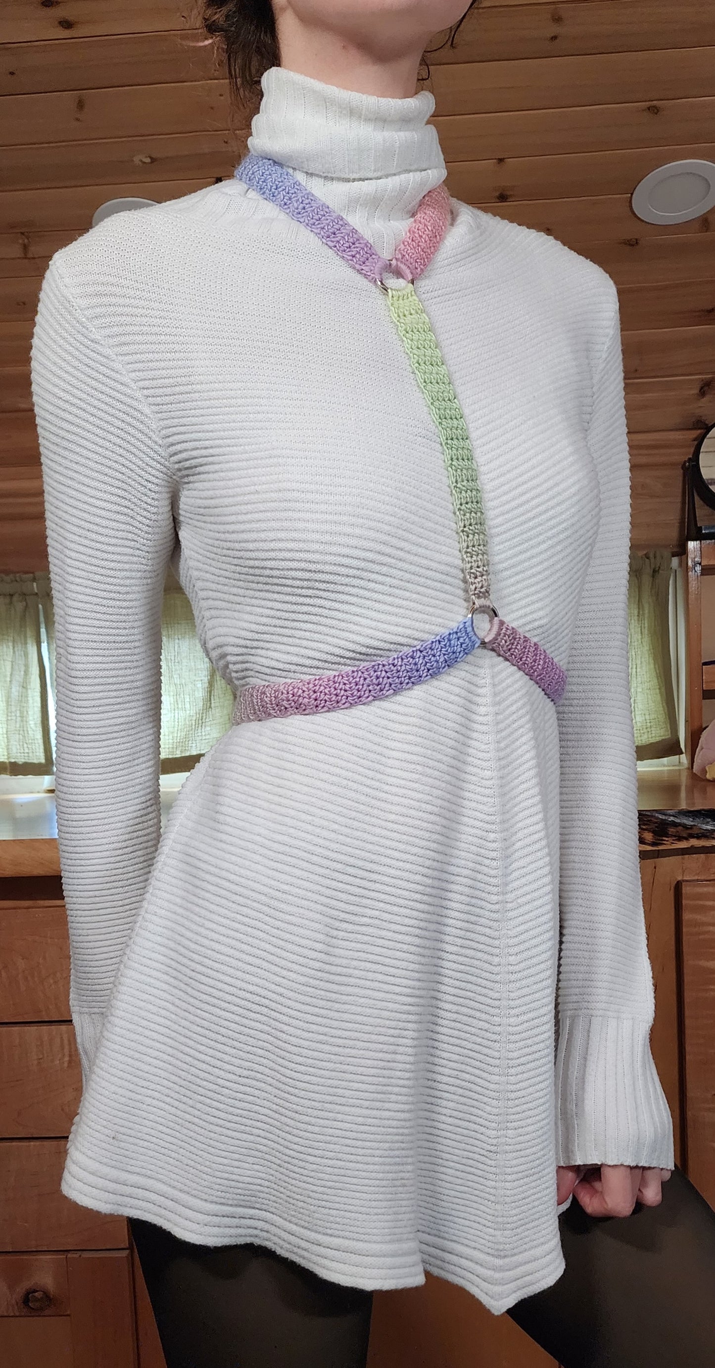 Pastel Body Harness
