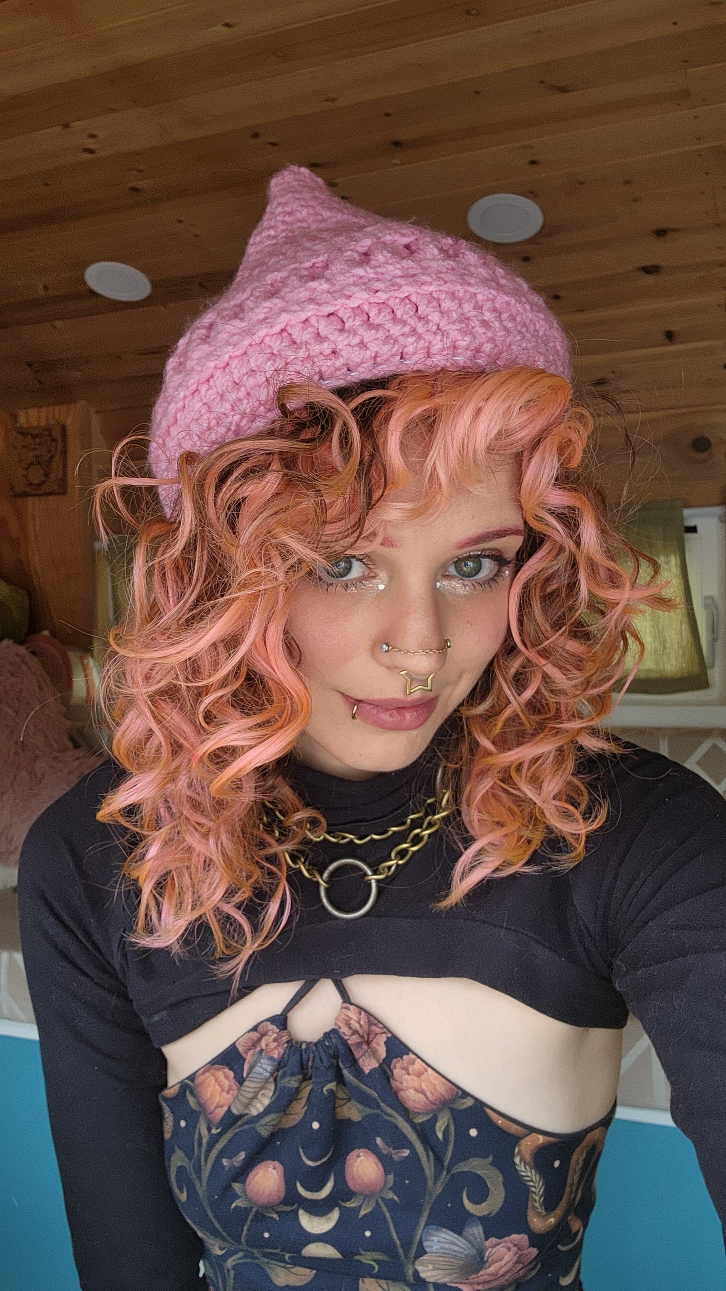 Willow Bud Fisherman Beanie - Pink