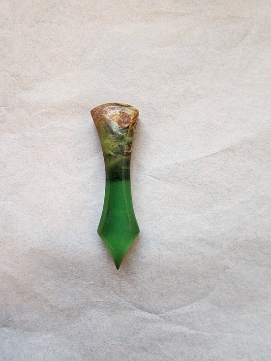 Wood Resin Pendant