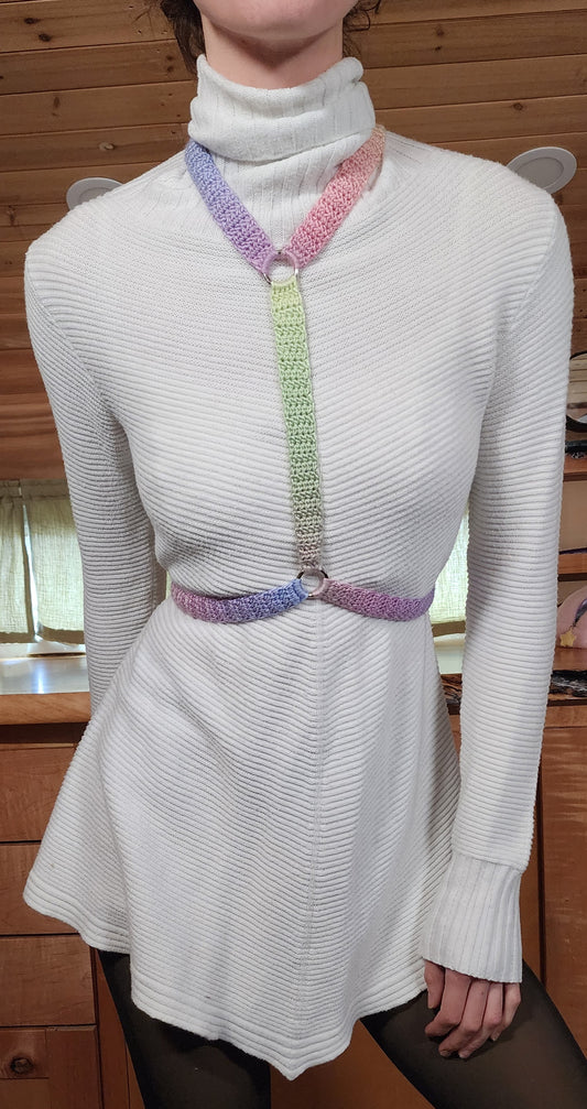Pastel Body Harness