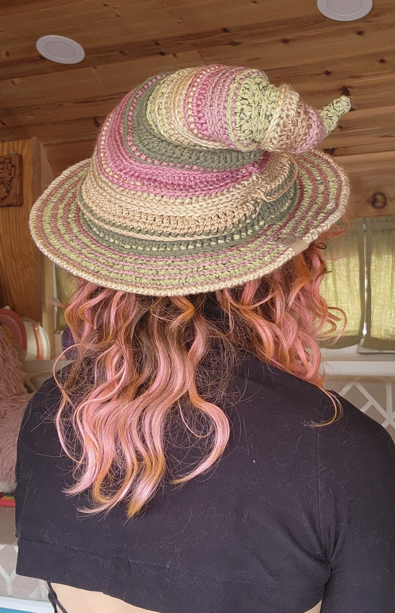 Twisteria Witch Hat - TEF Brand Colors Patchwork