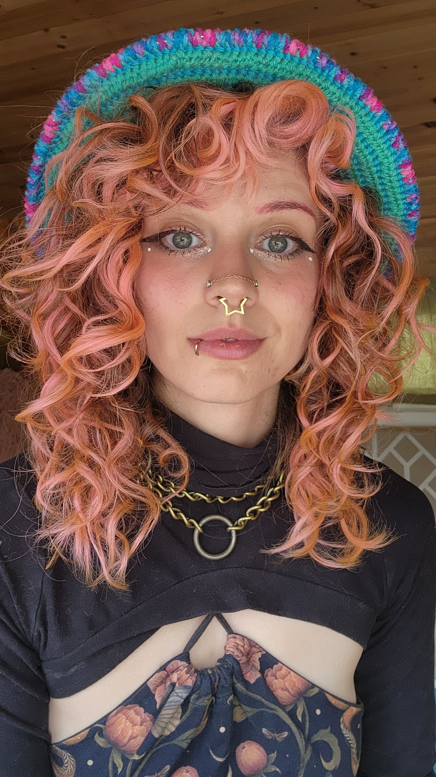 Twisteria Witch Hat - Galaxy Patchwork 1