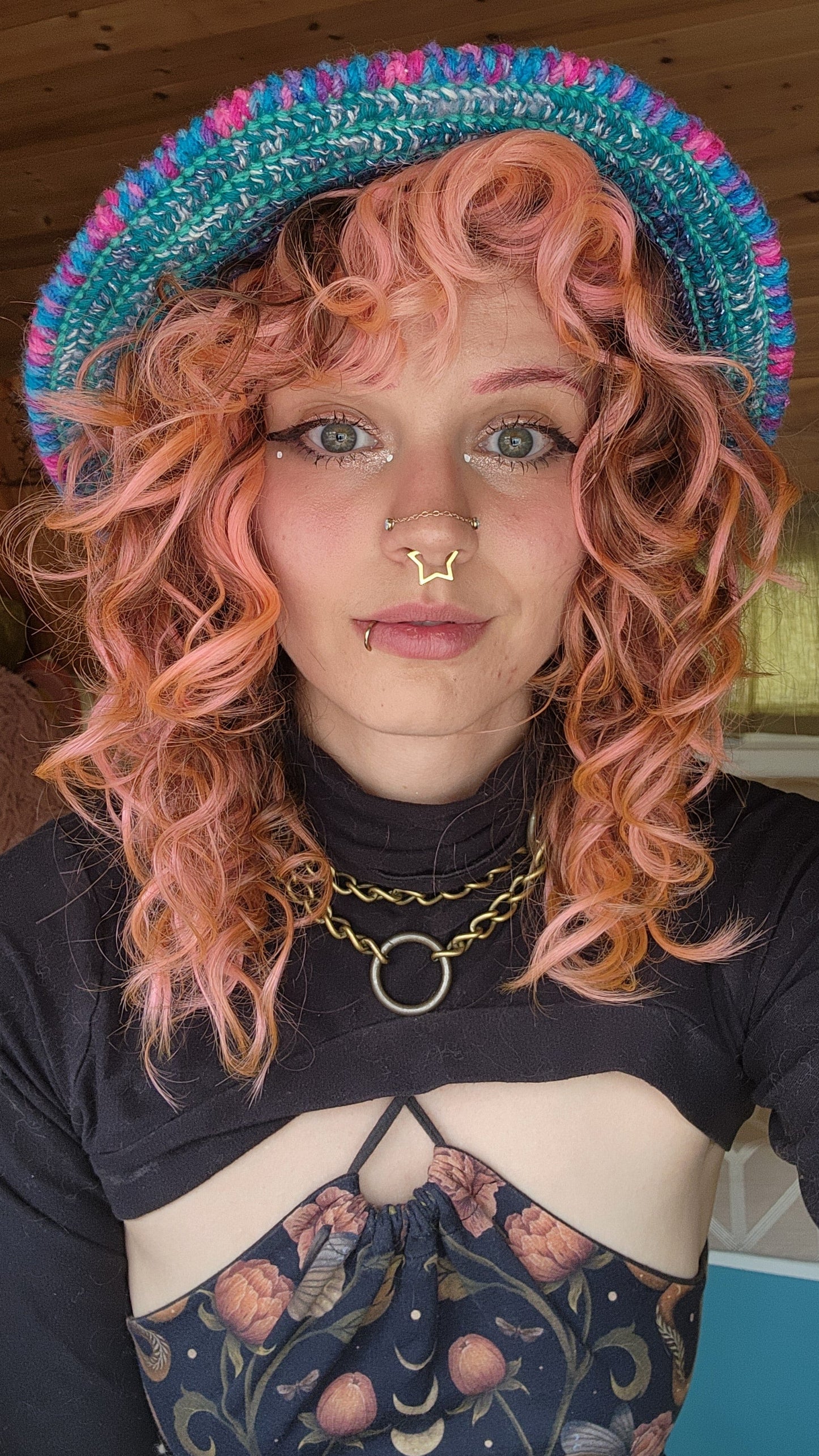 Twisteria Witch Hat - Galaxy Patchwork 2