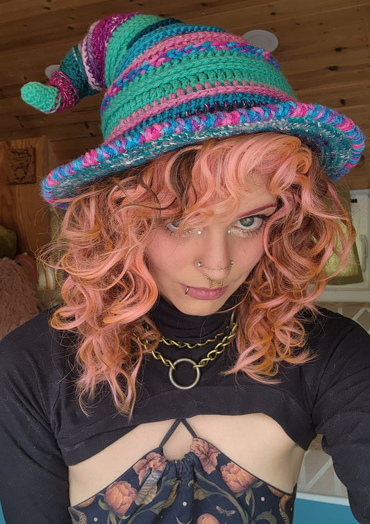Twisteria Witch Hat - Galaxy Patchwork 2