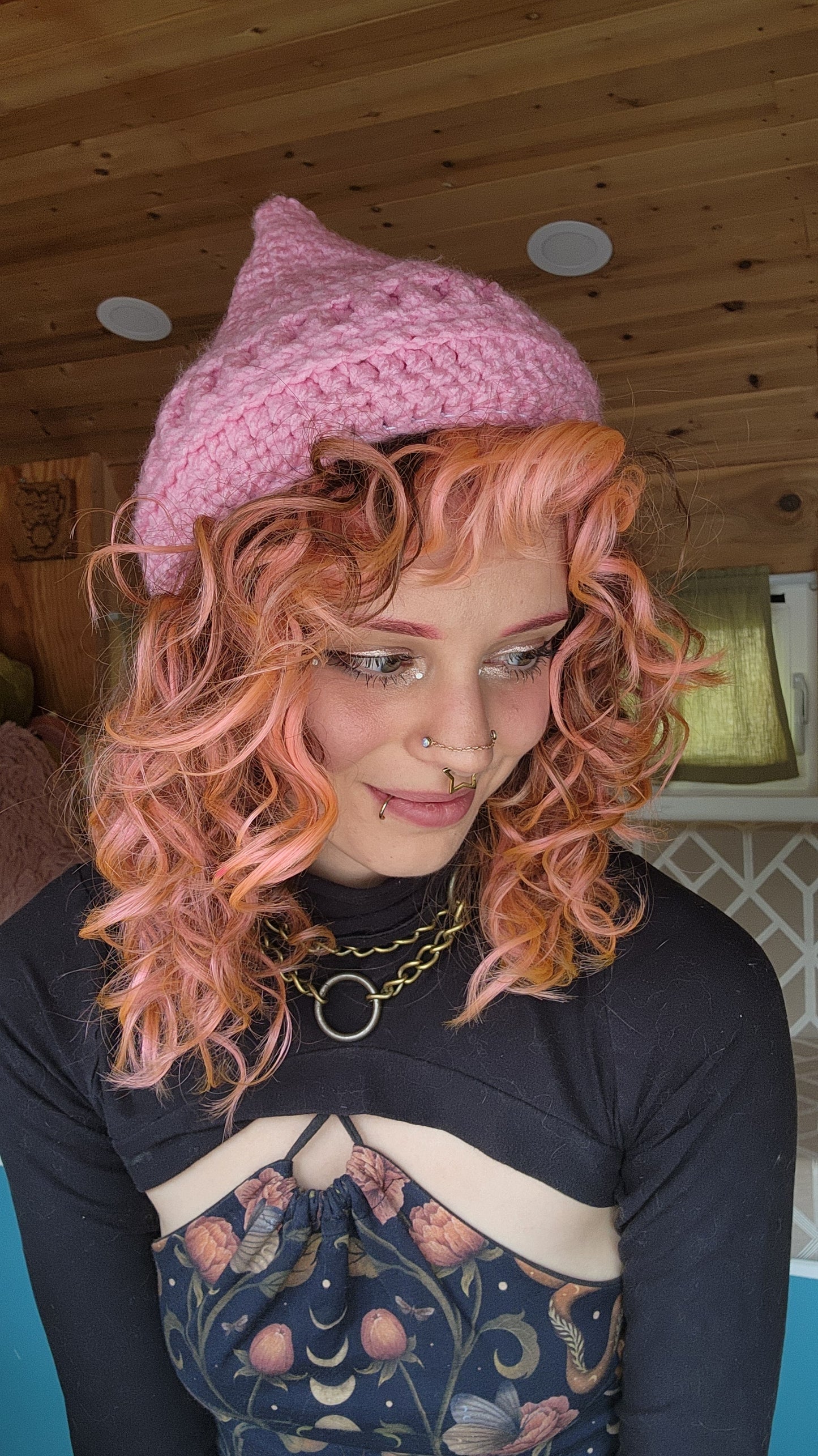 Willow Bud Fisherman Beanie - Pink
