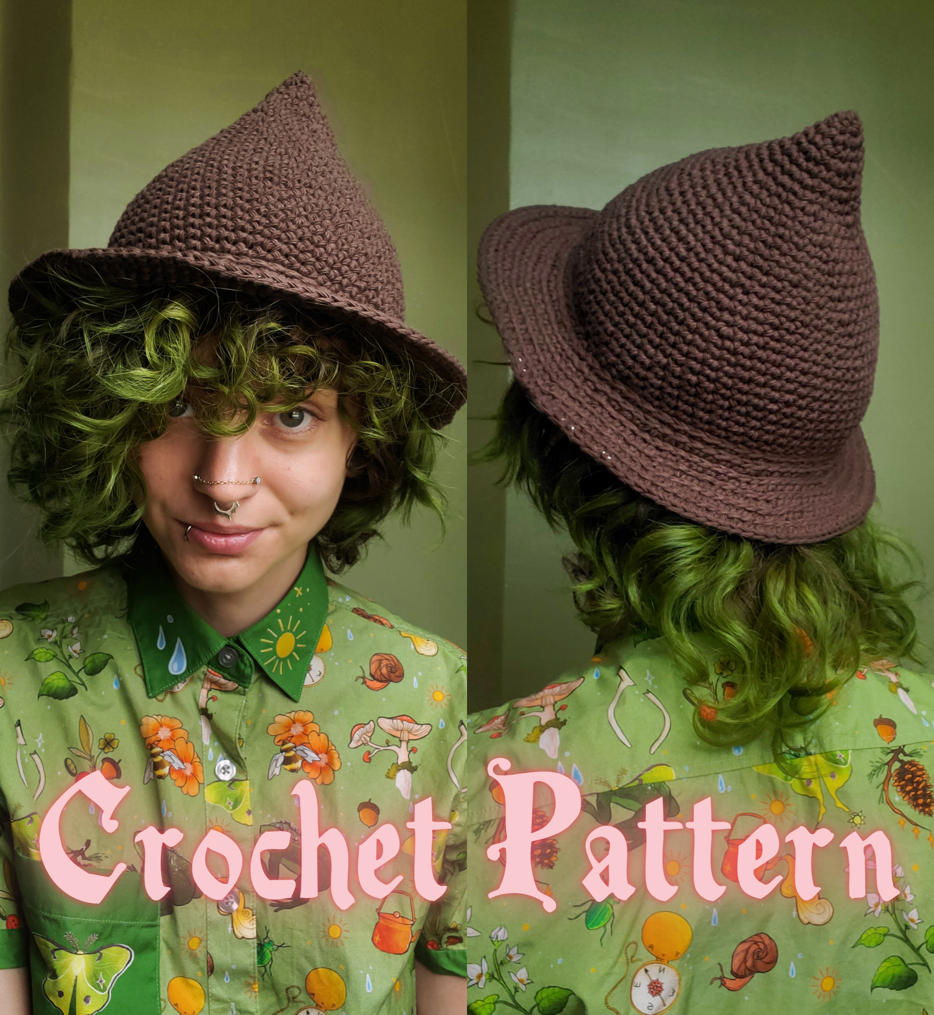 Sprite Cap Crochet Pattern – The Entangled Fae Sprite Cap Crochet Pattern – The Entangled Fae